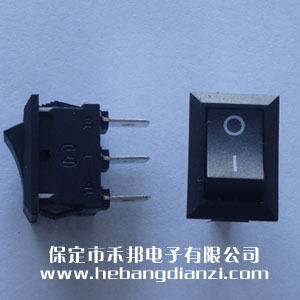 KCD1-102船型開關 黑色