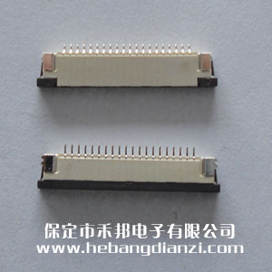 FPC座20P上 間距1.0