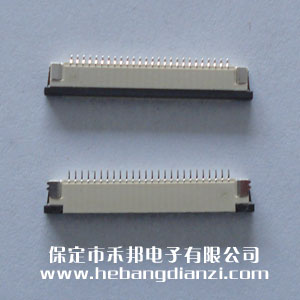 FPC座26P下 間距1.0