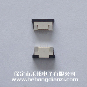 FPC座4P下 間距1.0