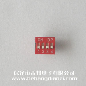 4P撥碼開關(guān) 平撥