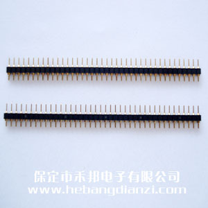 2.54單排針 (兩側(cè)圓針)