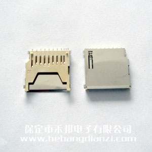 SD卡座直插式 長(zhǎng) 臺(tái)產(chǎn)