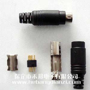 小鍵盤插頭8芯 空接