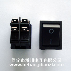 優(yōu)質(zhì)KCD2-201船型開關 黑色