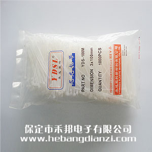 尼龍扎帶3X100 白色