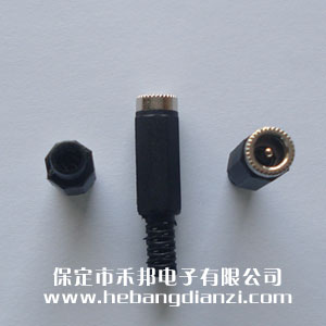 焊線DC單孔電源座 內(nèi)徑2.1