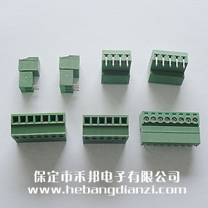 JFF381-2P,3P,4P,5P,6P,7P,8P,9P,10P,12P,15P,14P,16P綠 臥式插拔端子