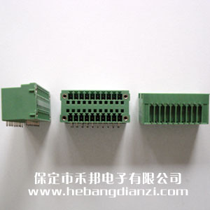 帶固定孔雙層端子臺(tái)3.81-2*10P