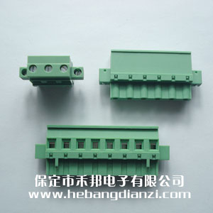 帶固定孔側(cè)接 間距7.62mm -3P,6P,8P